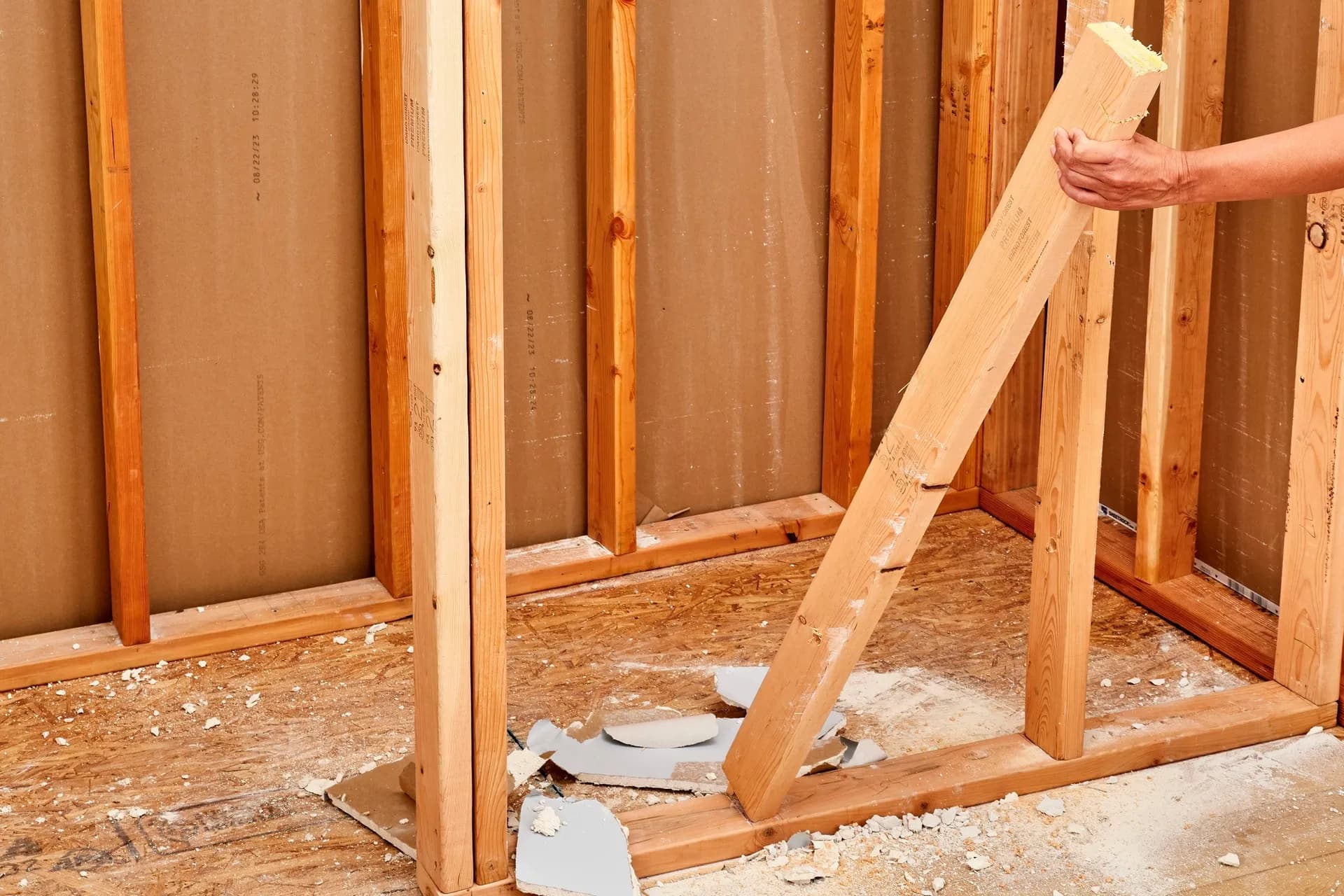 Ceiling & Partition Removal